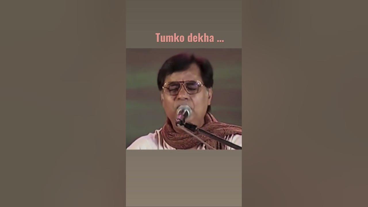Tumko Dekha Toh Ye Khayaal Aaya ..A masterpiece by Jagjit Singh #jagjitsingh