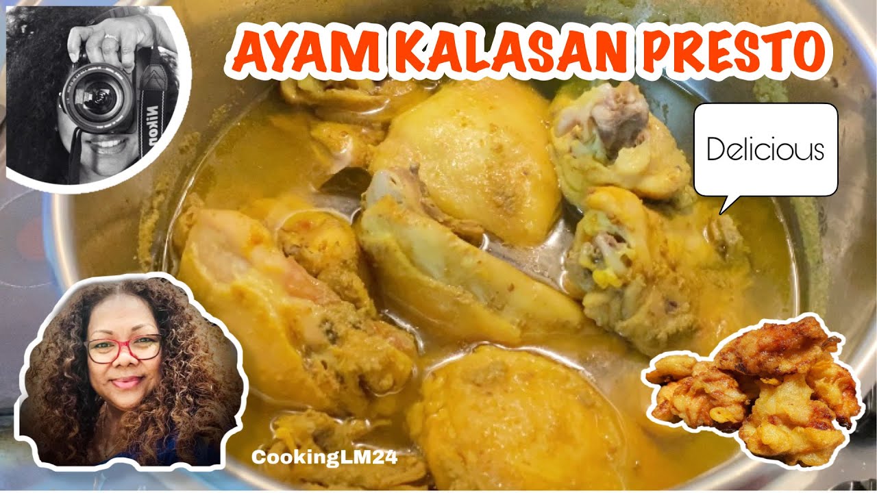 AYAM KALASAN PRESTO ala Me, Gorengnya dikebun loh?? | CookingLM24