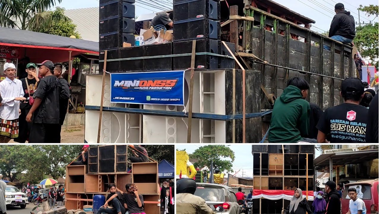 nanda minions sagita audio hadir di karnaval balung jember