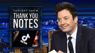 Thank You Notes: St. Patrick's Day, Congress Trying to Ban TikTok | The Tonight Show