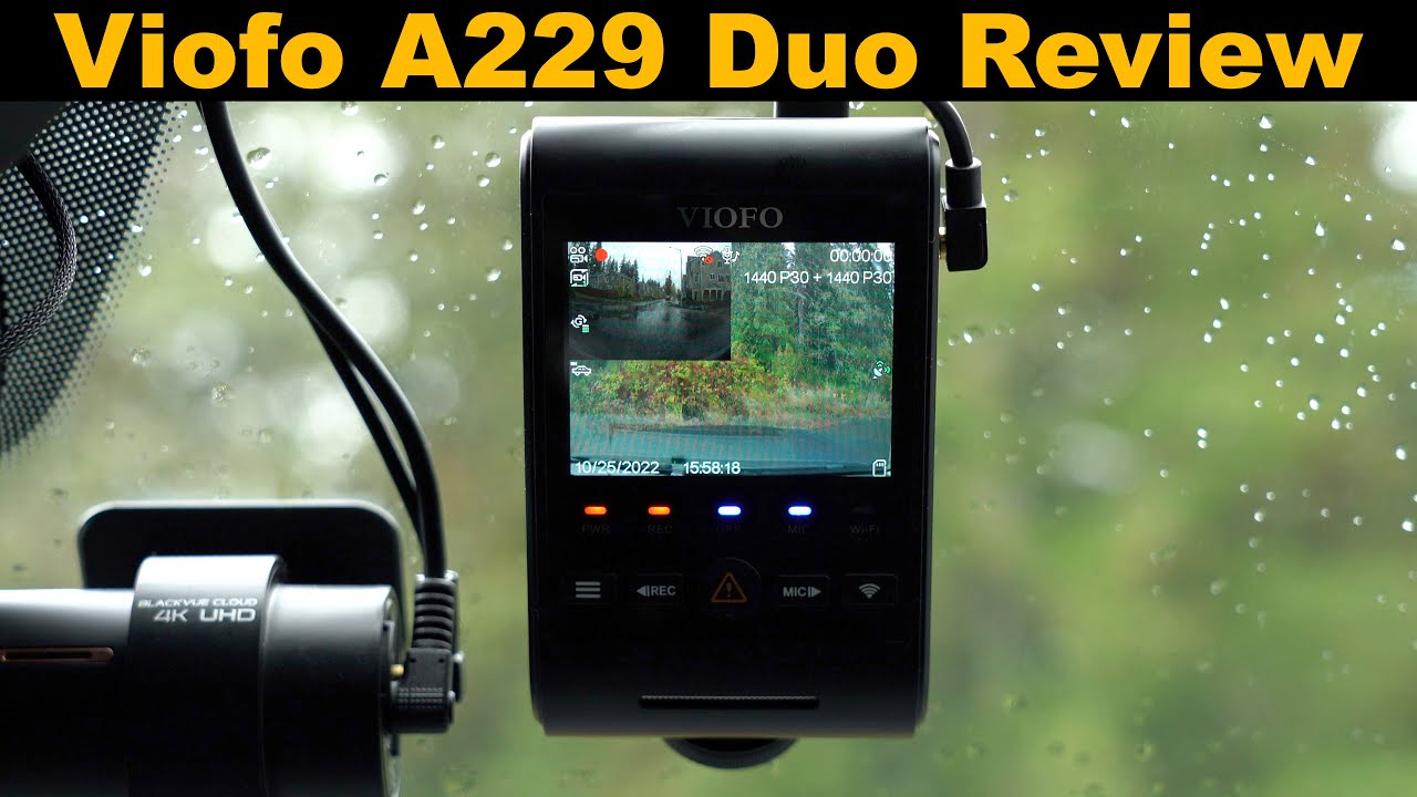 VIOFO A229 Plus Duo 2K QHD 2-Channel Dash Cam - None / None / None