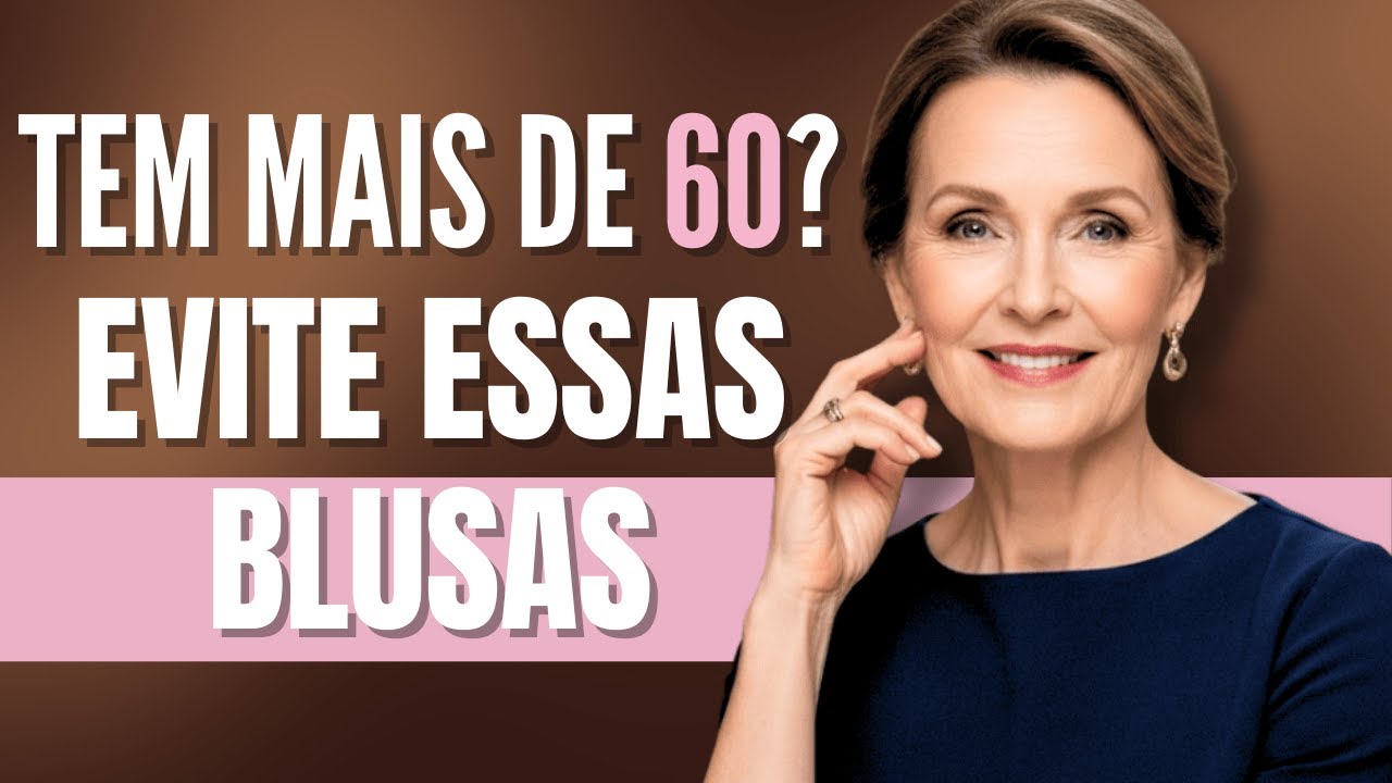 Evite Essas Blusas Se Quiser Parecer Mais Jovem Aos 60+ (A 3ª É a Pior de Todas!)
