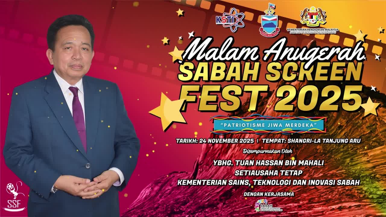 MALAM ANUGERAH SABAH SCREEN FEST (SSF) 2025