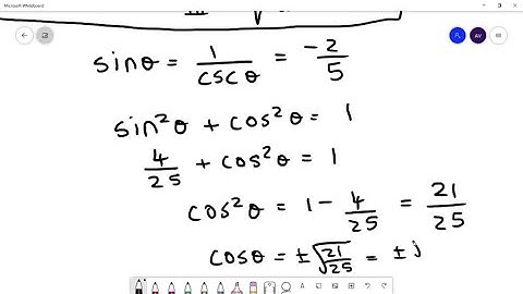 4. (6 points) Find the exact value of cosθgiven that θ= -5 and θlies in qu…