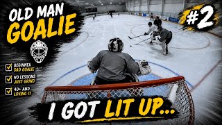 Old Man Goalie I Got Lit Up (Cloverdale)
