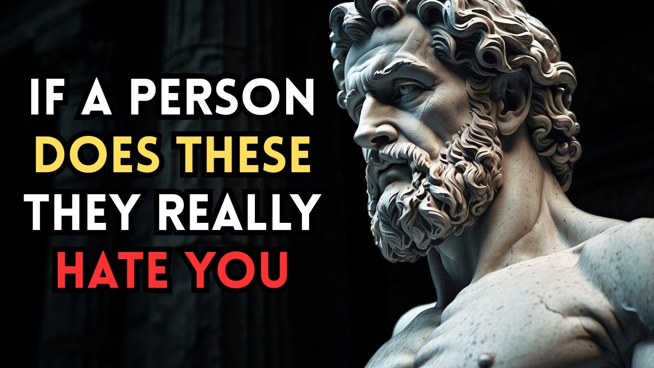 5 SIGNS of REAL Hatred – And Why It’s More Dangerous Than Anger | Stoic Philosophy