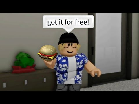 When you get food for free (meme) ROBLOX