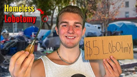 ASMR Homeless Guy gives you a Lobotomy