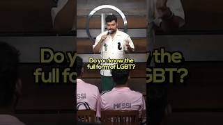 full form of LGBT, according to straight dudes. #standupcomedy #shorts #lgbtq