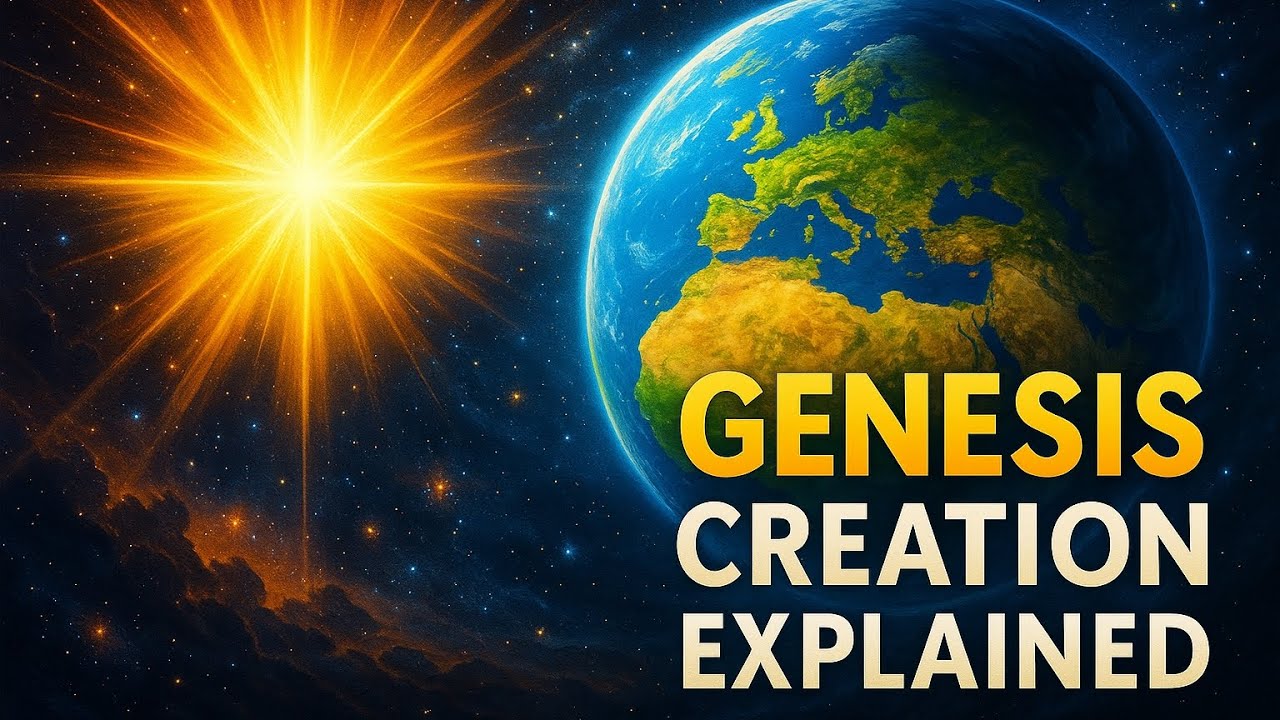 How God Created the World | Genesis 1–2 Cinematic Bible Story Explained ...