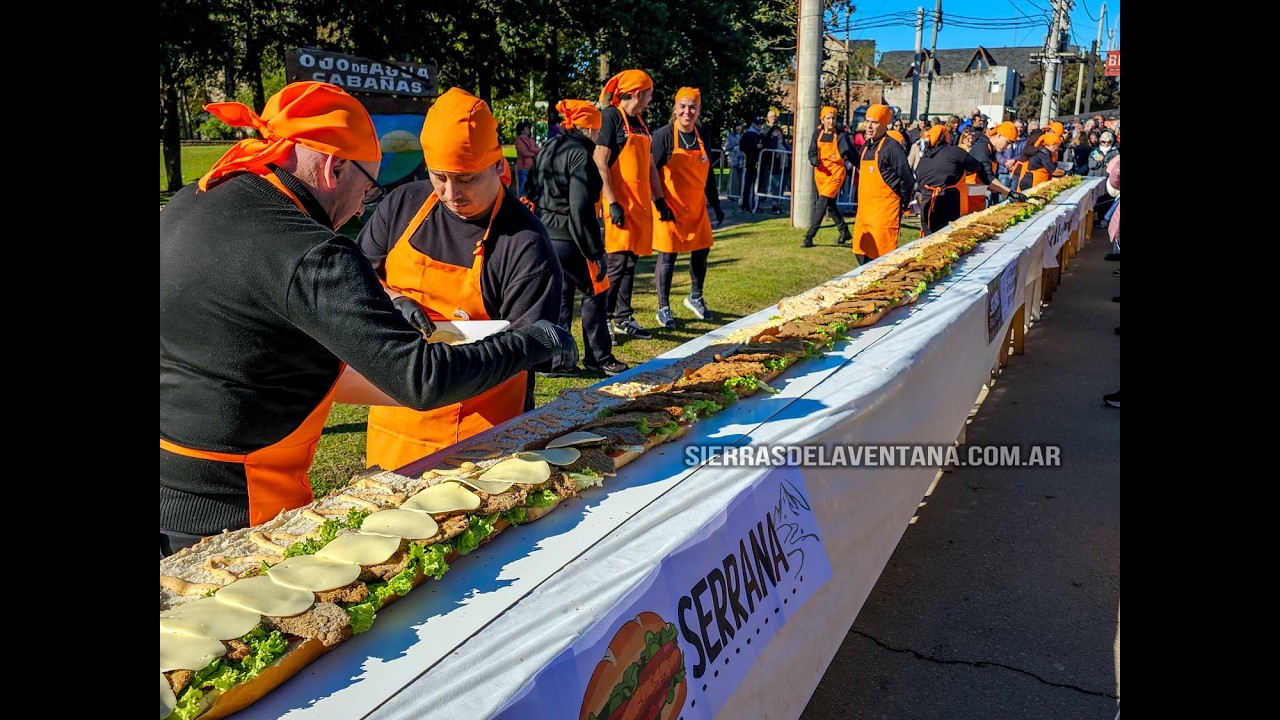 Exitoso 2° Festival de la Milanesa Serrana en Sierra de la Ventana