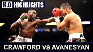 Terence Crawford vs David Avanesyan K.O. HIGHLIGHTS