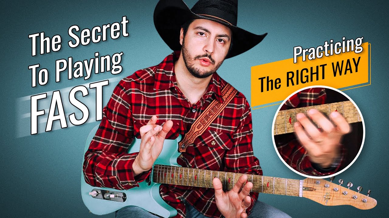 How To Get FAST On Guitar Practicing The RIGHT WAY