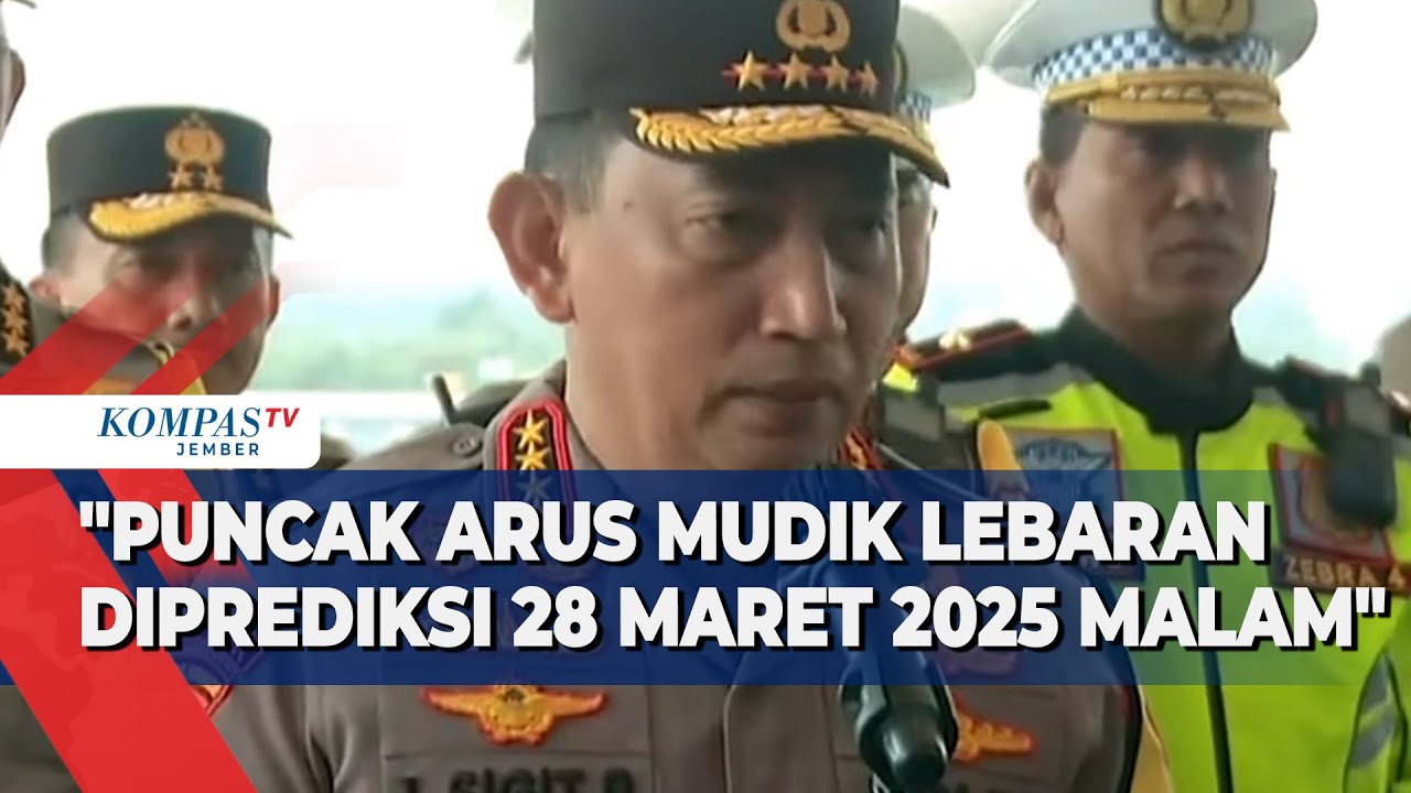 Kapolri Ungkap Prediksi Puncak Arus Mudik Lebaran Mulai 28 Maret 2025 ...