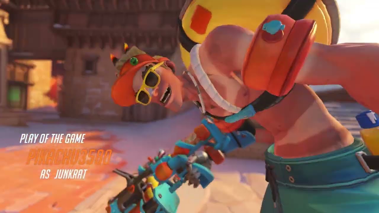 junkrat's full potential: nano junkrat | Overwatch 2