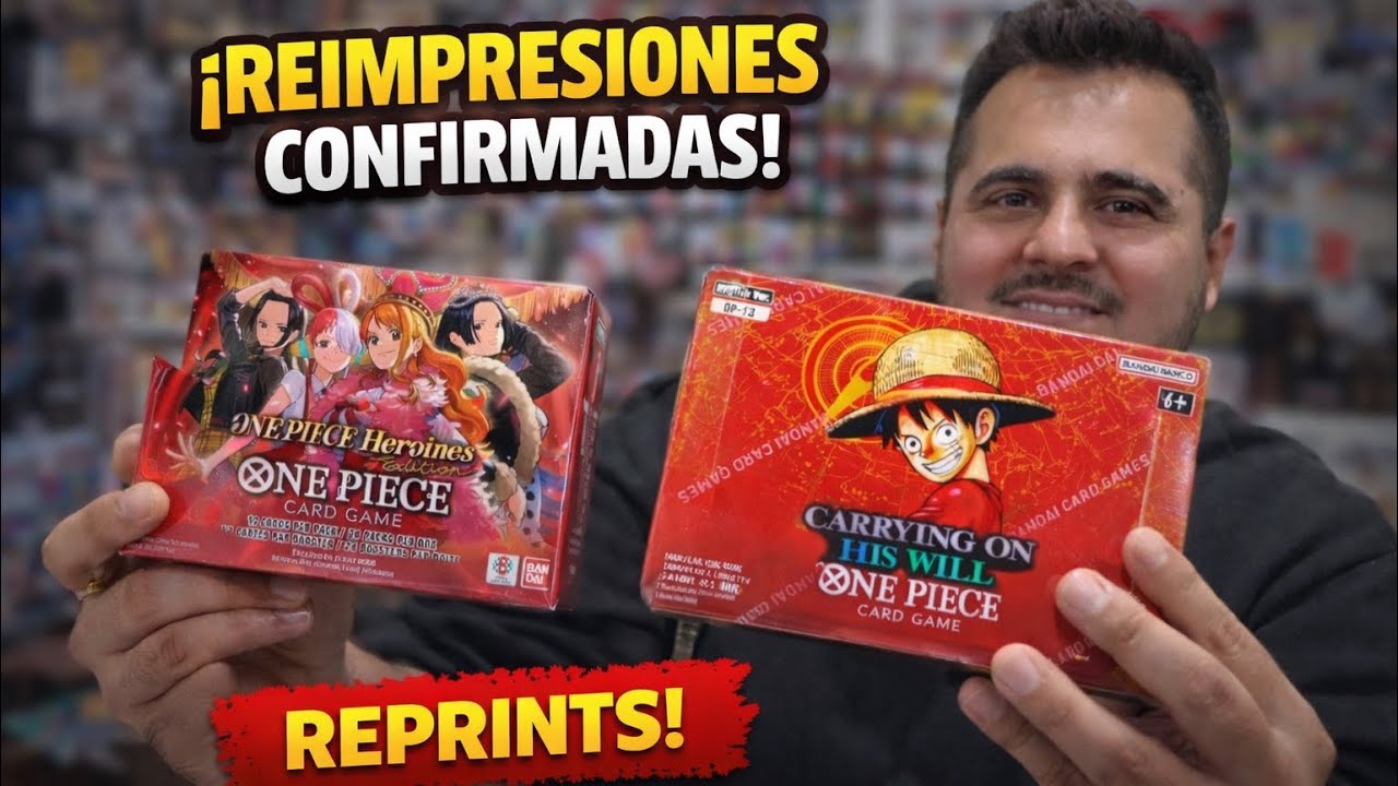 REPRINTS OF OP13 AND EB 03 ONE PIECE CARD GAME / SOLUTION? - YouTube