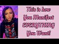 Be Delusional and Manifest everything you want!