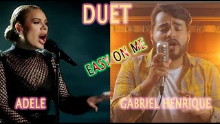 Gabriel Henrique DUET Adele singing Easy on Me with added Choir