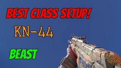 Bo3 Best KN-44 Class Setup! BO3 - Best Beginner And Low Level Class!