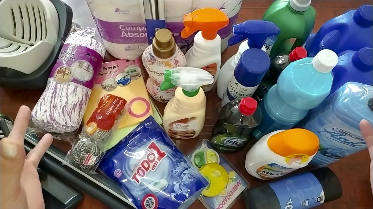 SUPER COMPRA DE PRODUCTOS DE LIMPIEZA DEL MERCADONA