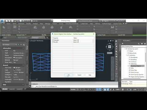 How to Create a Surface from 3D Faces in AutoCAD Civil 3D