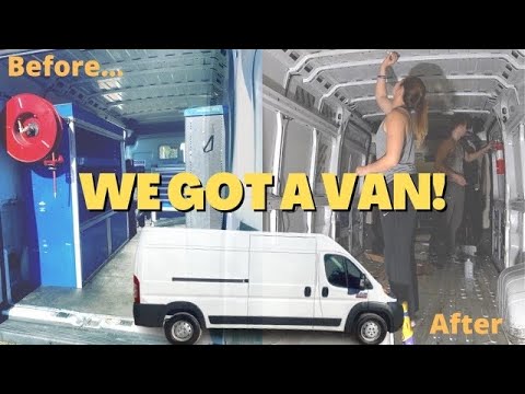 Kilmat Promaster Clean-Out & Kilmat - Promaster 3500 Van Conversion (PART 1) - YouTube