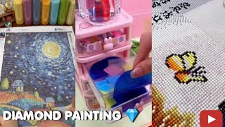 diamond painting shorts #shorts ♥️✨💎 ASMR 🌺paint with diamonds