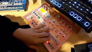 An experimental Psytrance Jam on the ESX-1