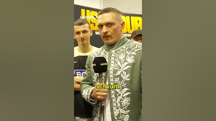"See you later GYPSY QUEEN!" When Oleksandr Usyk goaded Tyson Fury with an iconic insult