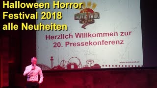 Halloween Horror Festival 2018 – Pressekonferenz – Movie Park Germany – Halloween - NEU Wrong Turn Halloween Horror Festival 2018 – Pressekonferenz – Movie Park Germany – Halloween - NEU Wrong Turn