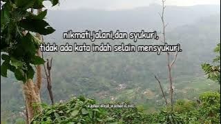 nikmati,jalani,dan syukuri #JohariReal 