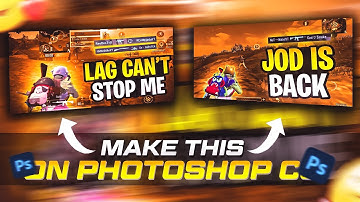 HOW TO MAKE BGMI MONTAGE THUMBNAIL ON PHOTOSHOP CC||MONTAGE THUMBNAIL TUTORIAL || GFX NIKHIL ||