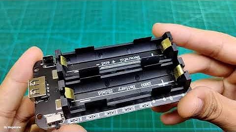 2RPV3-G45 | Dual 18650 Lithium Battery Shield Arduino raspberry pi Power Module