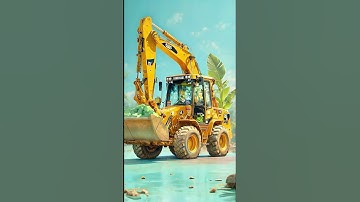 JCB Squeeze #aiedits #automobile #automotiveedit #aivfx #ai #aivideo #ai