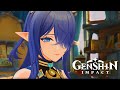 Paimon Couldn't Stop Crying When Traveler is Gone - Cutscene - Genshin Impact [Luna IV]