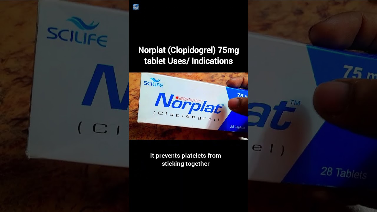 Norplat (Clopidogrel)75mg tablet how to use by Dr. Abdur Rafy| Rafy Healthcare | Norplat use 