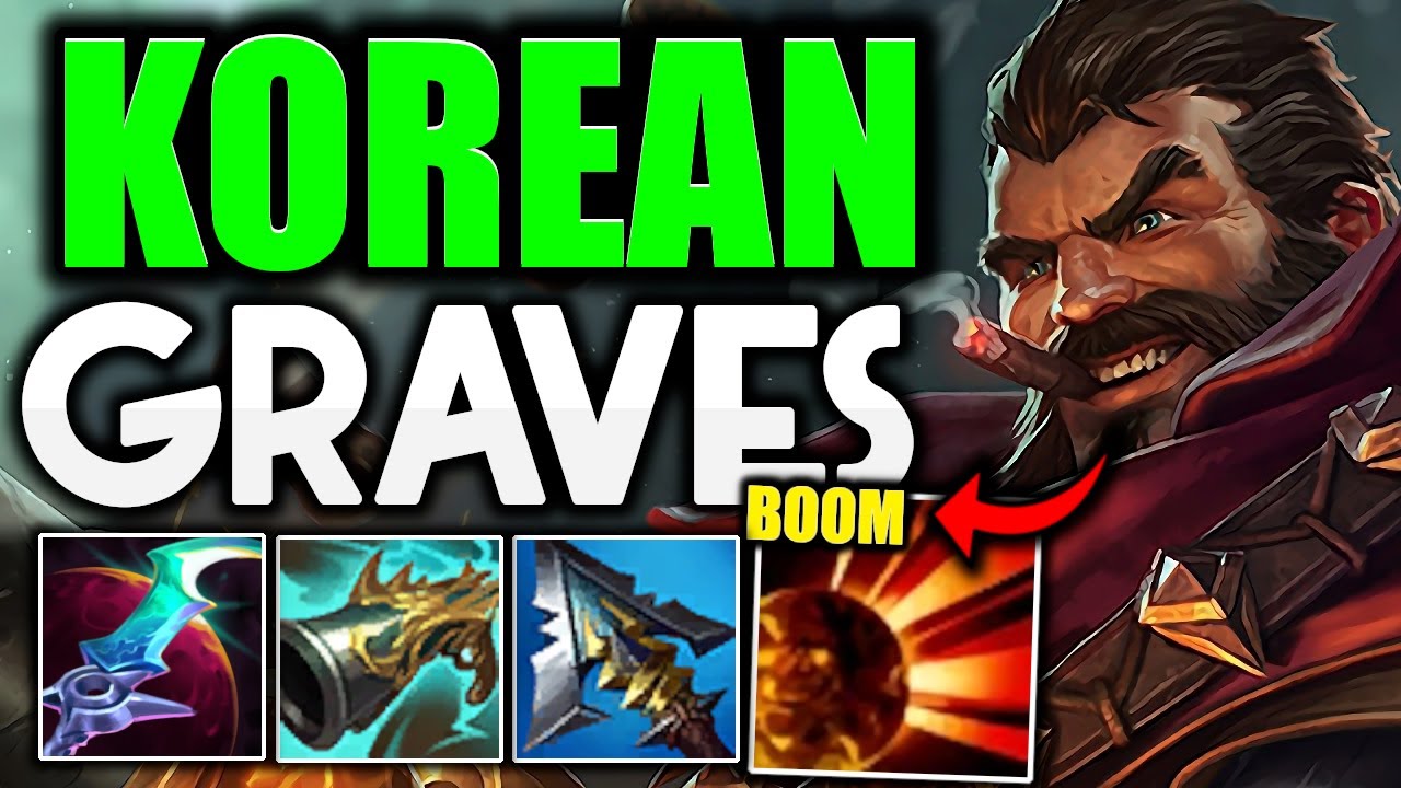 THIS KOREAN GRAVES BUILD INTO A TRUE DAMAGE CARRY! (100% PENETRATION) - League of Legends - YouTube