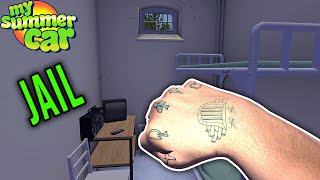PRISON SENTENCE - TATTOOS ON HANDS AND BUSH POLICE - My Summer Car Story [S3] #164 | Radex