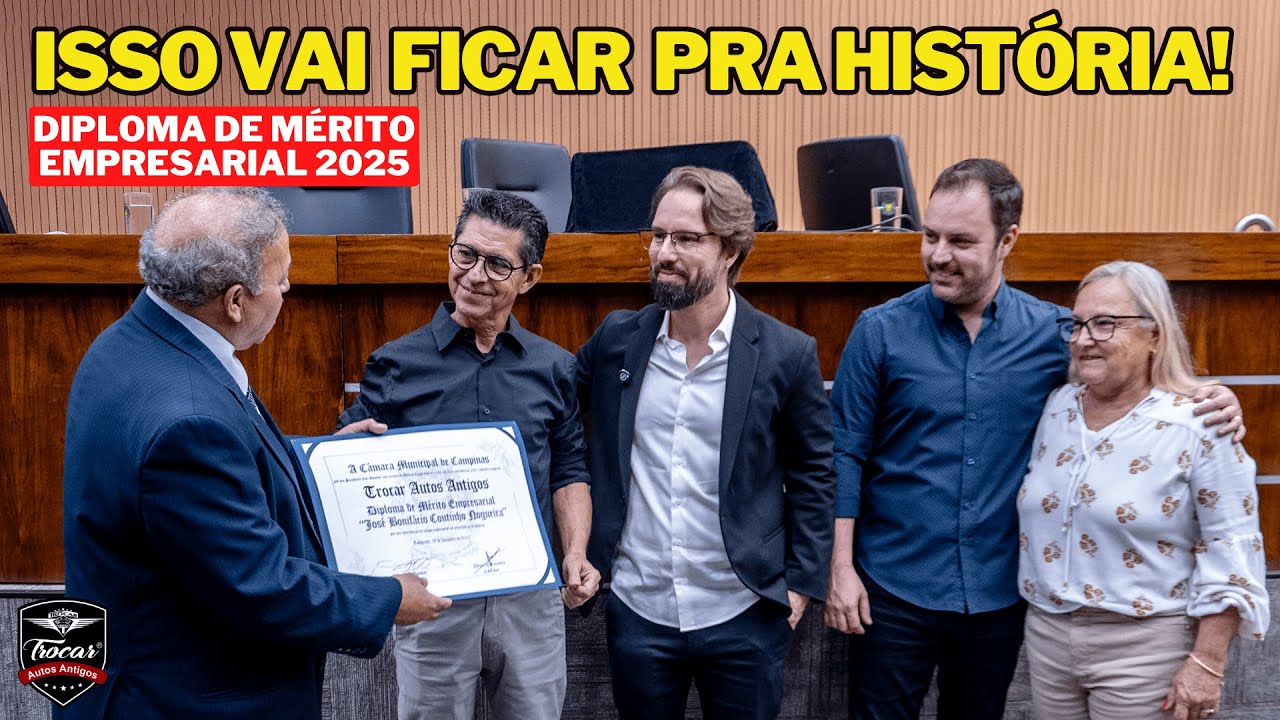 🏆 Quando o trabalho vira reconhecimento | Homenagem à TROCAR – Ver. Ailton da Farmácia – Campinas