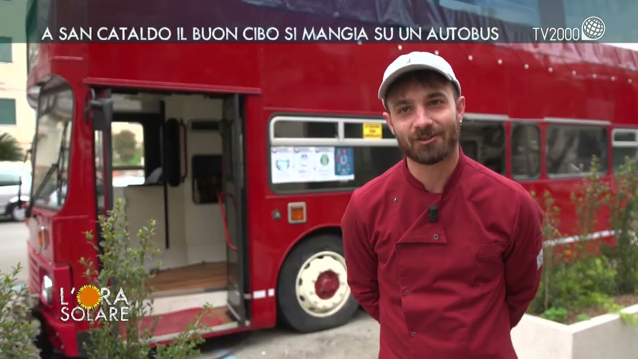 L'Ora Solare, San Cataldo (Cl) - Foodbus ristorante itinerante su bus inglese