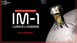 LIVE! NASA IM-1 Lunar Landing