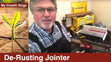 Restoring a Rusty Shopsmith Jointer using the Ol
