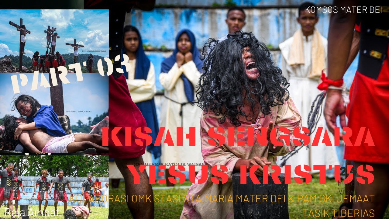 KISAH SENGSARA TUHAN YESUS (Part03): YESUS MEMANGGUL SALIBNYA