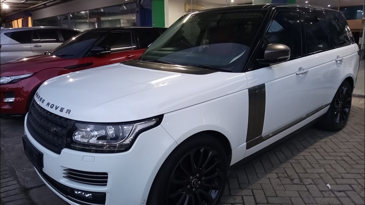 RANGE ROVER Vouge autobiography 2013 putih interior merah di jamin tak ...
