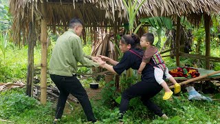 Single mother 17 years old: Ex-husband appeared in the bamboo house. accidentally lost his son