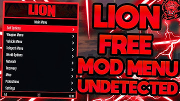 GTA V Online PC 1.54   Lion 2.0 FREE NEW MOD MENU   Full Recovery    UNDETECTED    + Tutorial