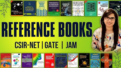 CSIR NET Chemistry books | Reference Books for CSIR NET Chemistry | GATE Chemistry Books | JAM Books