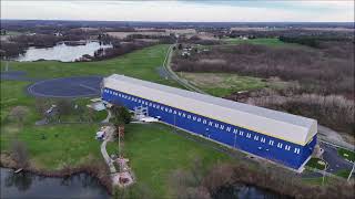 4/6/24 - Circling the Goodyear Blimp Hangar in Suffield, OH