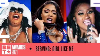 Jazmine Sullivan, Megan Thee Stallion & Lizzo Serve Self-Love And Body Positivity | BET Awards 2021
