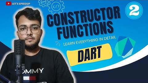 Constructor Functions in dart in Hindi @hey_speedup